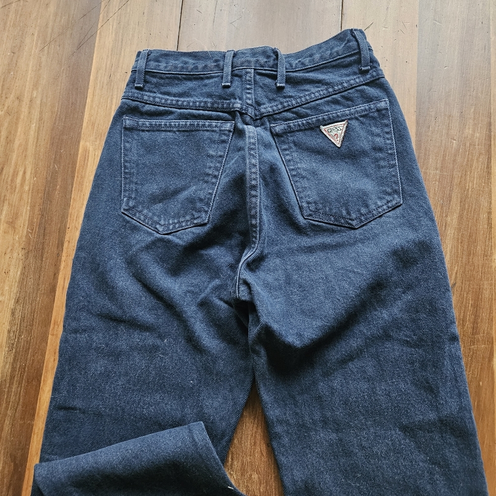 Vintage 80's/90's Guess Women's High Waist Denim - Size 27